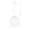 Подвесной светильник TK Lighting 2552 Universo Black