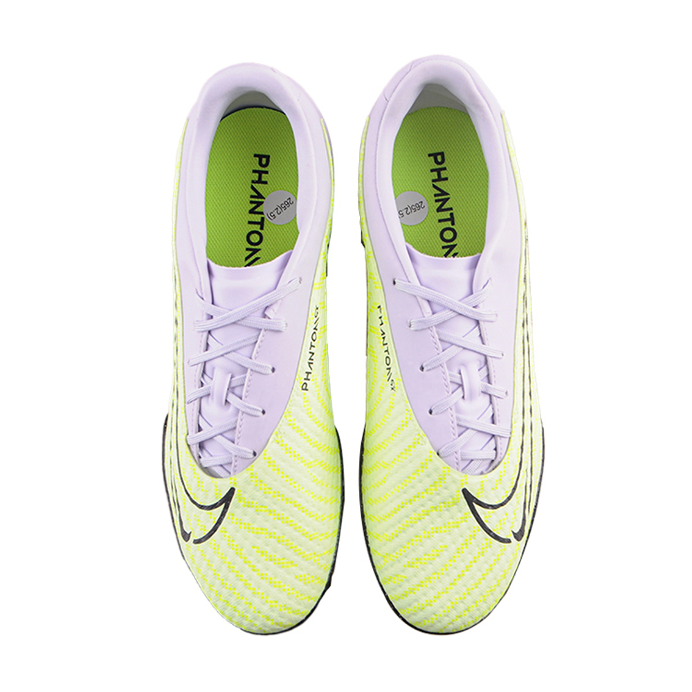 Nike Phantom GX artificial turf TF (glue broken nails) non-slip football shoes men's white and green