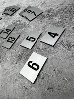 Нумерация гардеробная 1-100