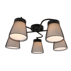 Люстра Rivoli Elina 5115-305 5хЕ27 40Вт лофт-кантри | Лофт-Кантри