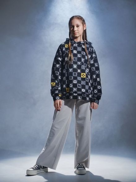 Худи облегченное "БАНГЛИМАНИЯ" подростковое