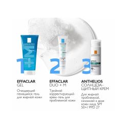 La Roche-Posay Effaclar Gel Очищающий гель для жирной кожи, 200 мл