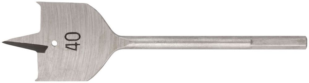Сверло по дереву перовое 40x152 мм, 36140