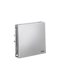 Переключатель 1-кл. ArtGallery IP44 10AX механизм алюм. SE GAL440361