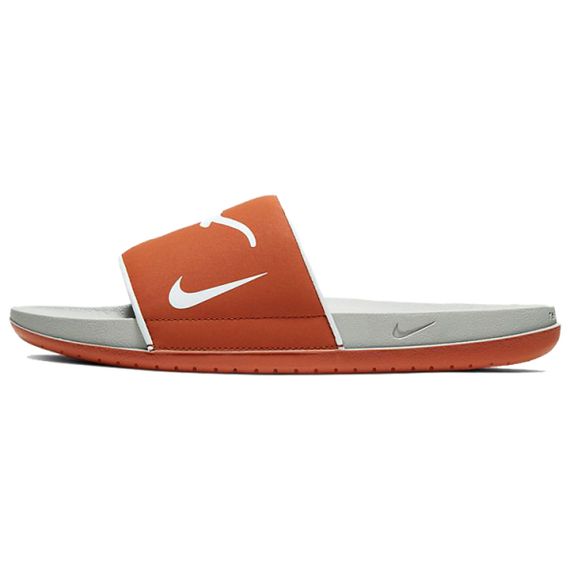 Nike College Offcourt Slides 'Gray Orange'