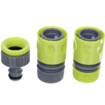 Набор для полива «Green» (распылитель-пистолет 7 режимов,2 соединителя,адаптер на 1/2») ДоброСад