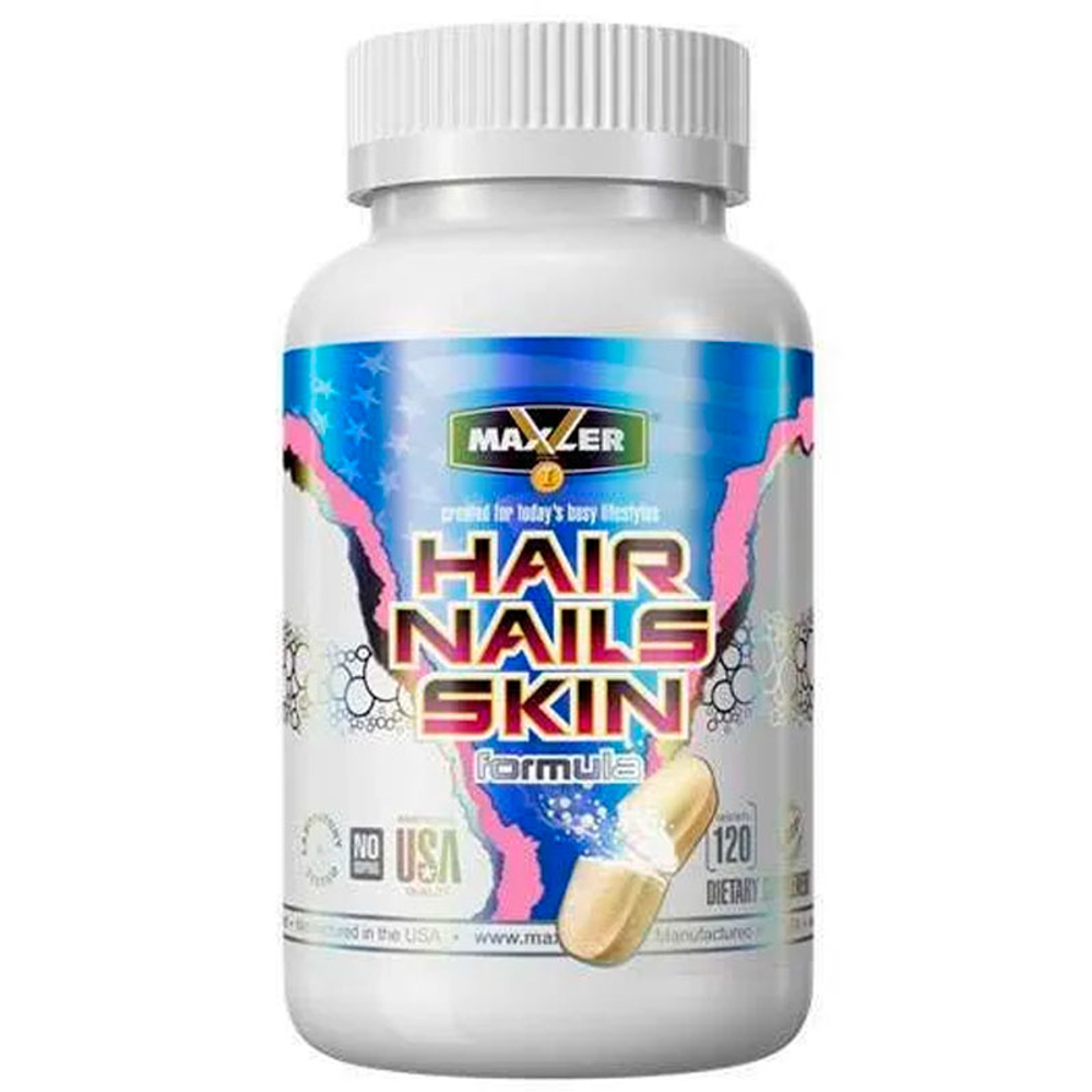 Maxler Hair, Nails and Skin Formula (120 таб.)
