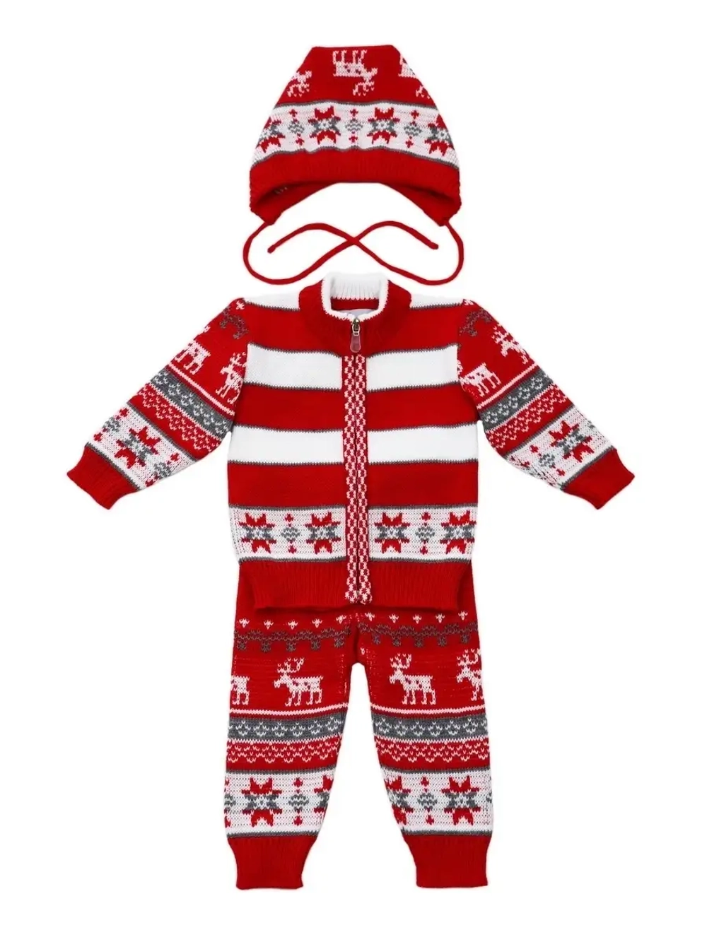 Комплект вязаный