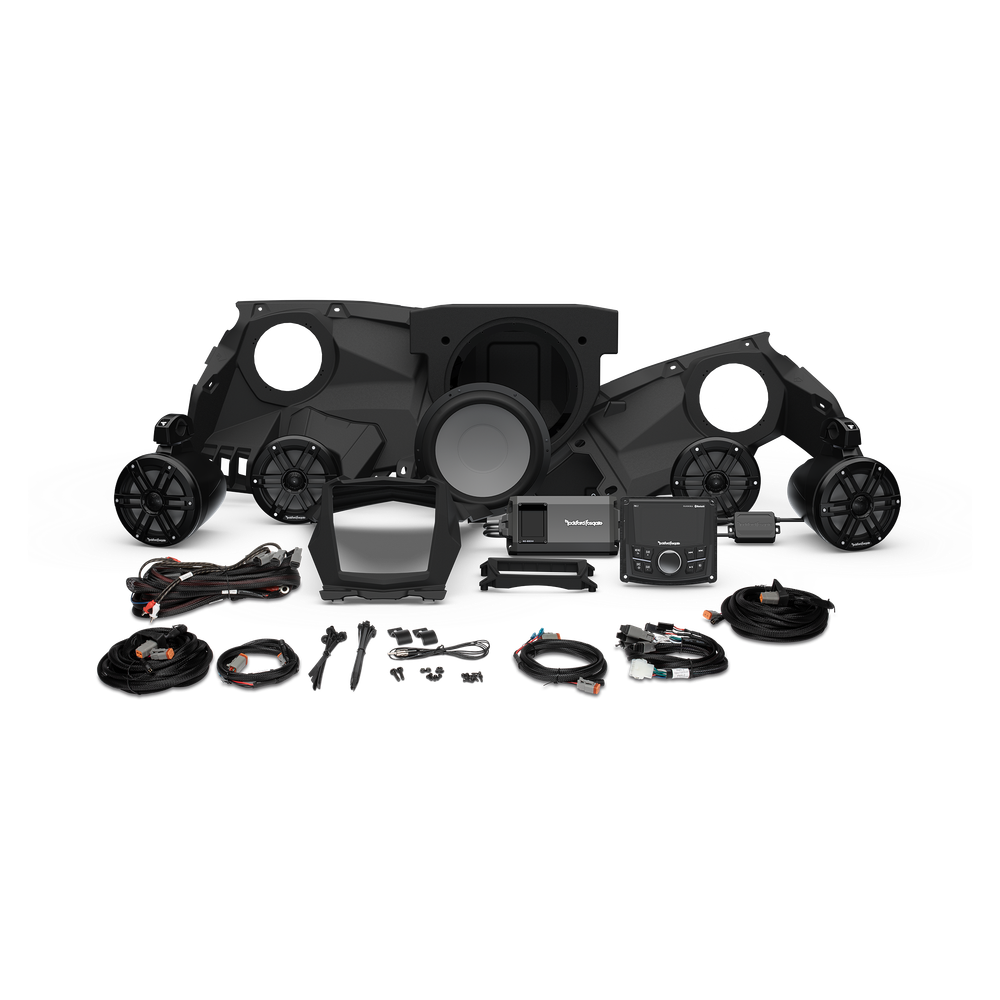 Штатная акустическая система Rockford Fosgate X317-STG4 на BRP X3 (stage4)