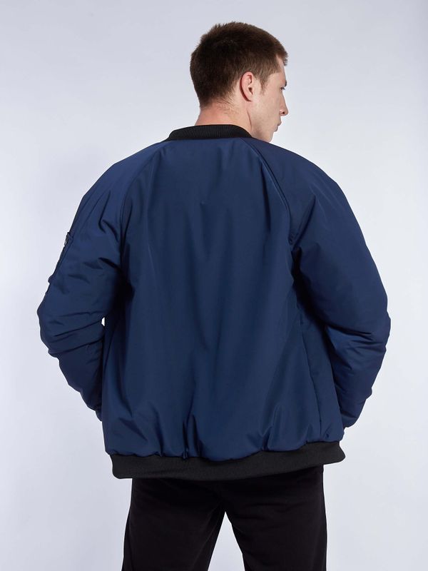 Бомбер AW24 синий - фото 2