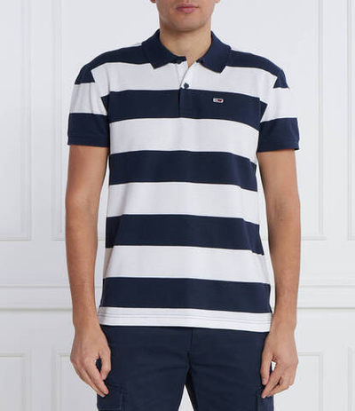 Поло TJM CLSC STRIPE Tommy Jeans - темно-синий(DM0DM16225)