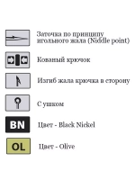 Крючки для рыбалки Saikyo KH-10099 Special Carp BN