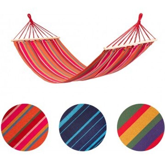 Гамак Helios тканевый 200х80см с планкой  (HS-G-P-200х80)