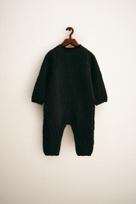 ZARA TIMELESS - ШЕРСТЯНОЙ КОМБИНЕЗОН, ЧЕРНЫЙ