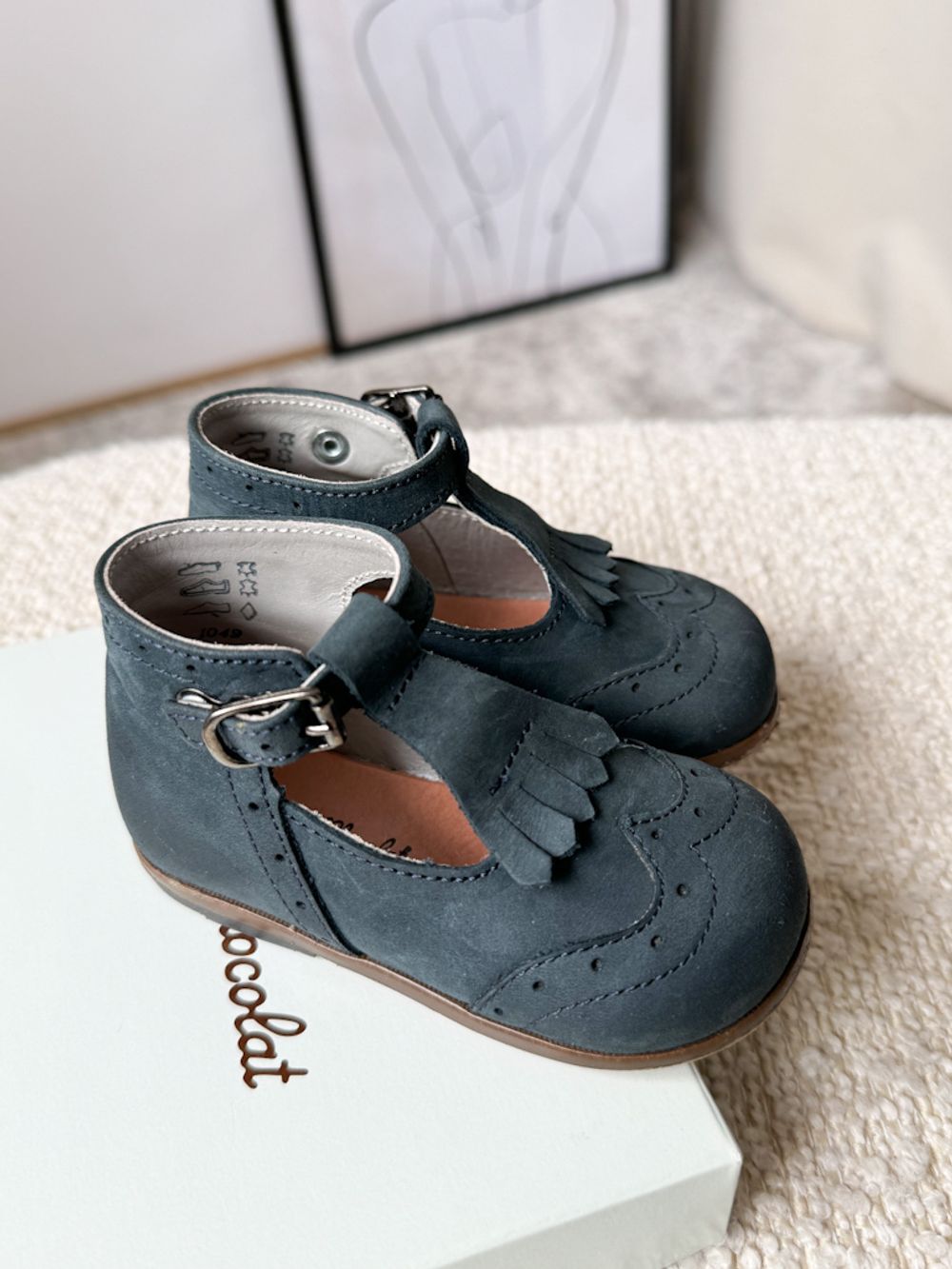 Замшевые туфли Tartine et Chocolat, 19,5