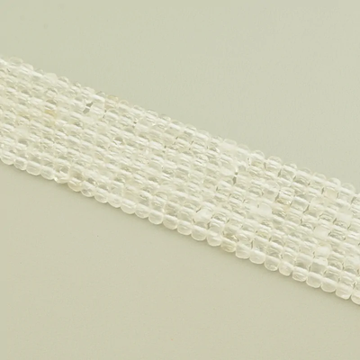 Нитка Горный хрусталь 39 см. (Без замка)