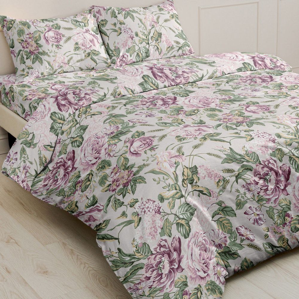 Комплект постельного белья "П37. 9970", бязь Шуйская Премиум, 100% хлопок.