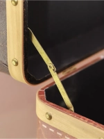 Пуфик для прихожей с ящиком 48*48*49 см