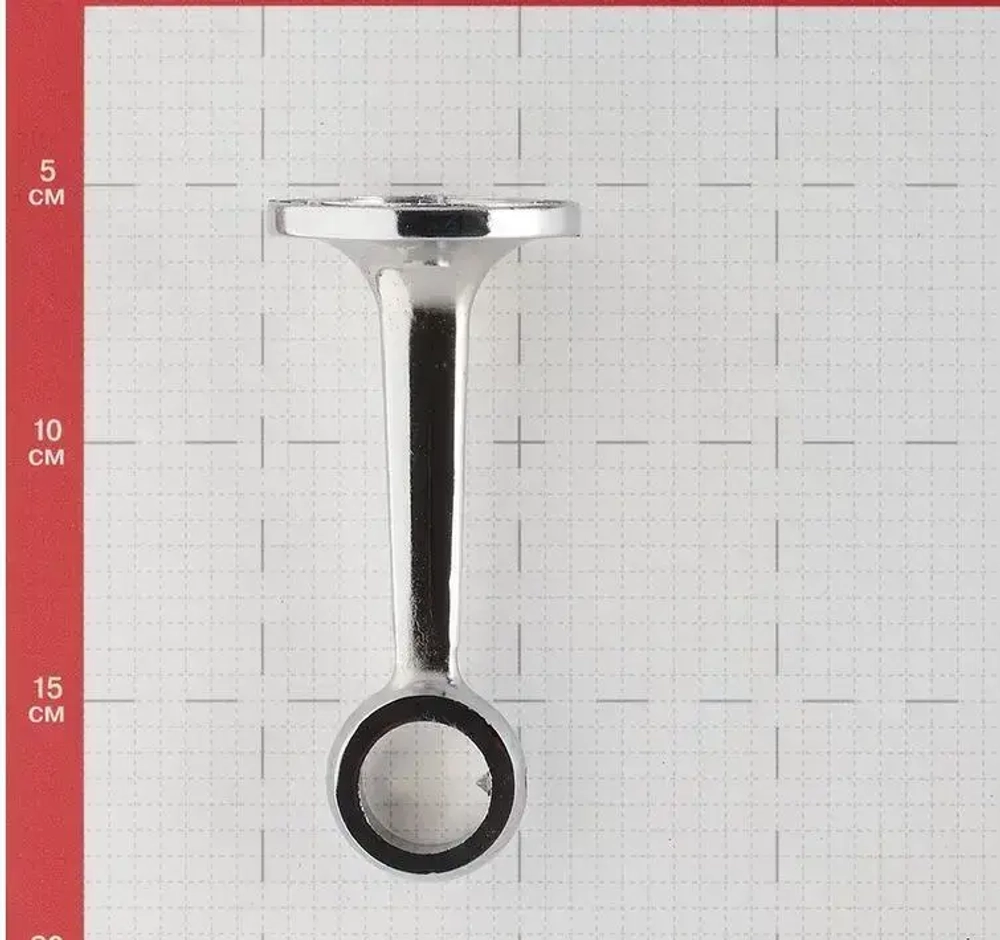 Держатель трубы d25 мм дистанционный сквозной к системе Joker - 2 шт