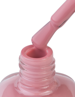 IQ BEAUTY Лак для ногтей профессиональный укрепляющий с биокерамикой #014, 12.5 мл Пыльная роза