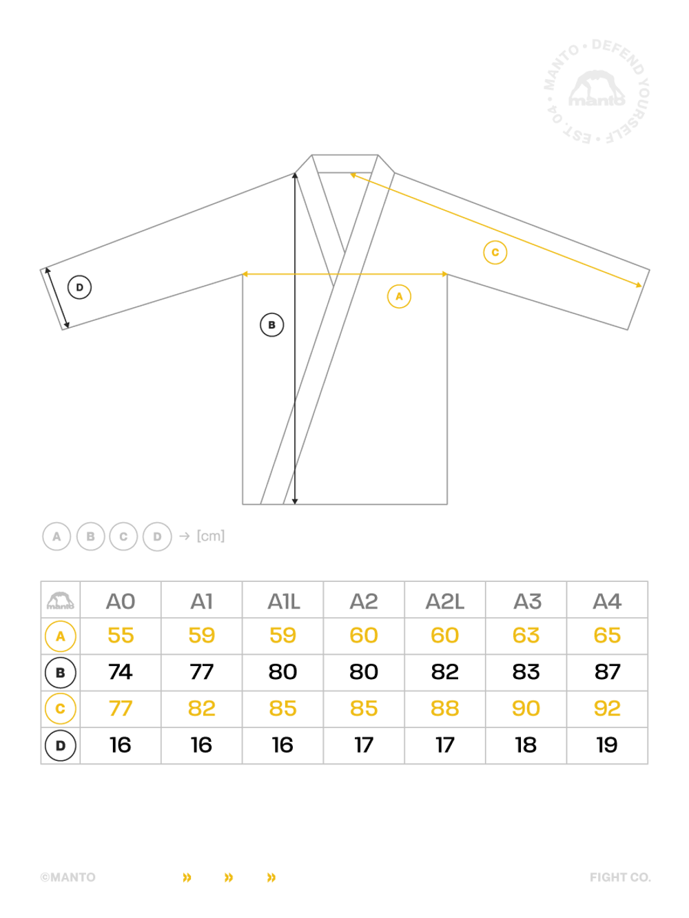 Кимоно MANTO "RISE 2.0" BJJ GI чёрное