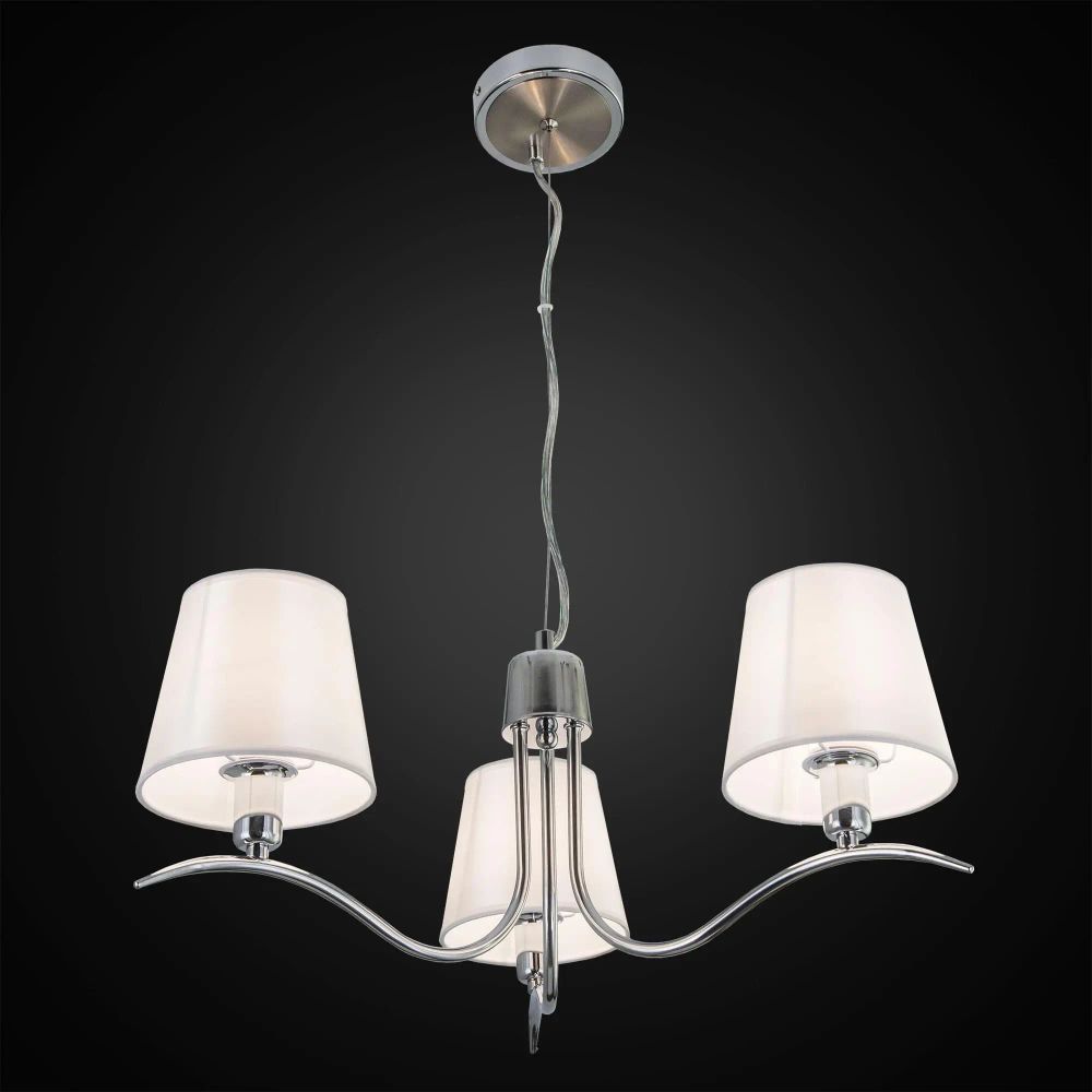 Citilux Эмма CL439131 Люстра подвесная с абажурами Хром