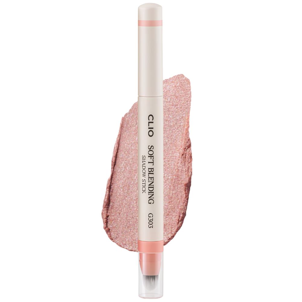 CLIO SOFT BLENDING SHADOW STICK - Мягкие тени-стик с кисточкой