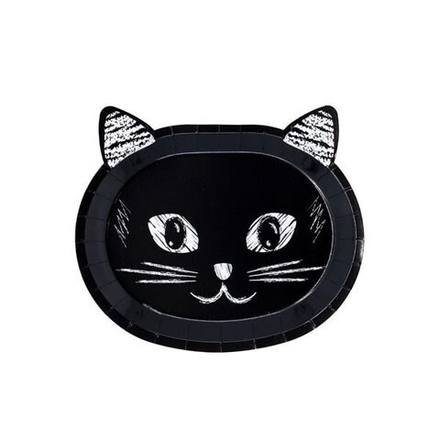 Тарелки фигурные Котики, 6 штук