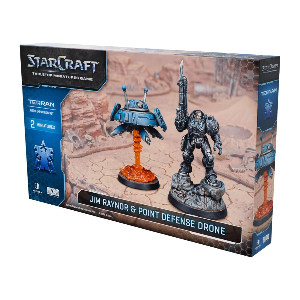 Starcraft - Jim Raynor & Point Defense Drone: Terran Hero Expansion Set