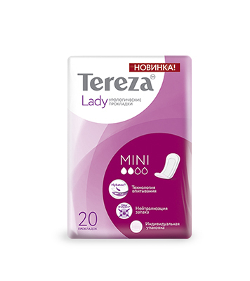 Прокладки "TEREZA LADY" (Урологические Мини) 20 шт.