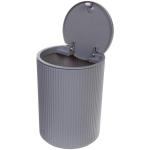 Контейнер для мусора»Эвора» 4л серый