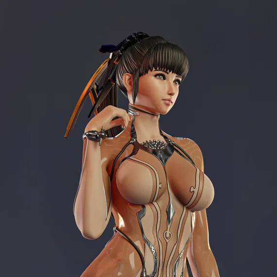 Eve Brown Suit - Stellar Blade