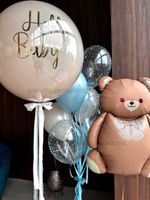 Воздушные шары на выписку для мальчика №8083