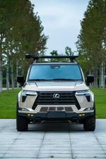 Силовой бампер с защитой картера для Lexus GX550 2024+ Лексус защита бампера обвес дуга защита днища