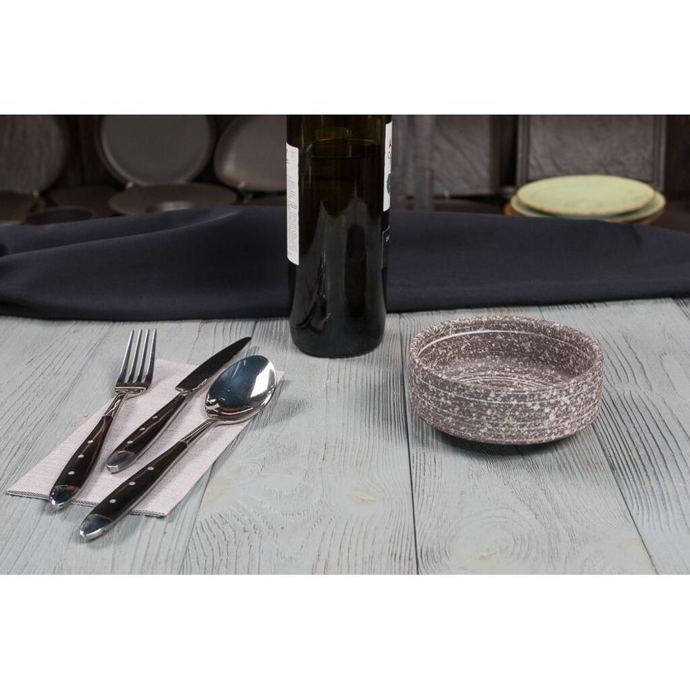 Салатник 350 мл d 12 см h5,2 см Brown Untouched Taiga P.L. Proff Cuisine [6]