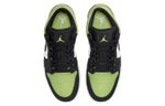 Кроссовки Jordan Air Jordan 1 Low "Vivid Green Snakeskin" (Женская размерная сетка)
