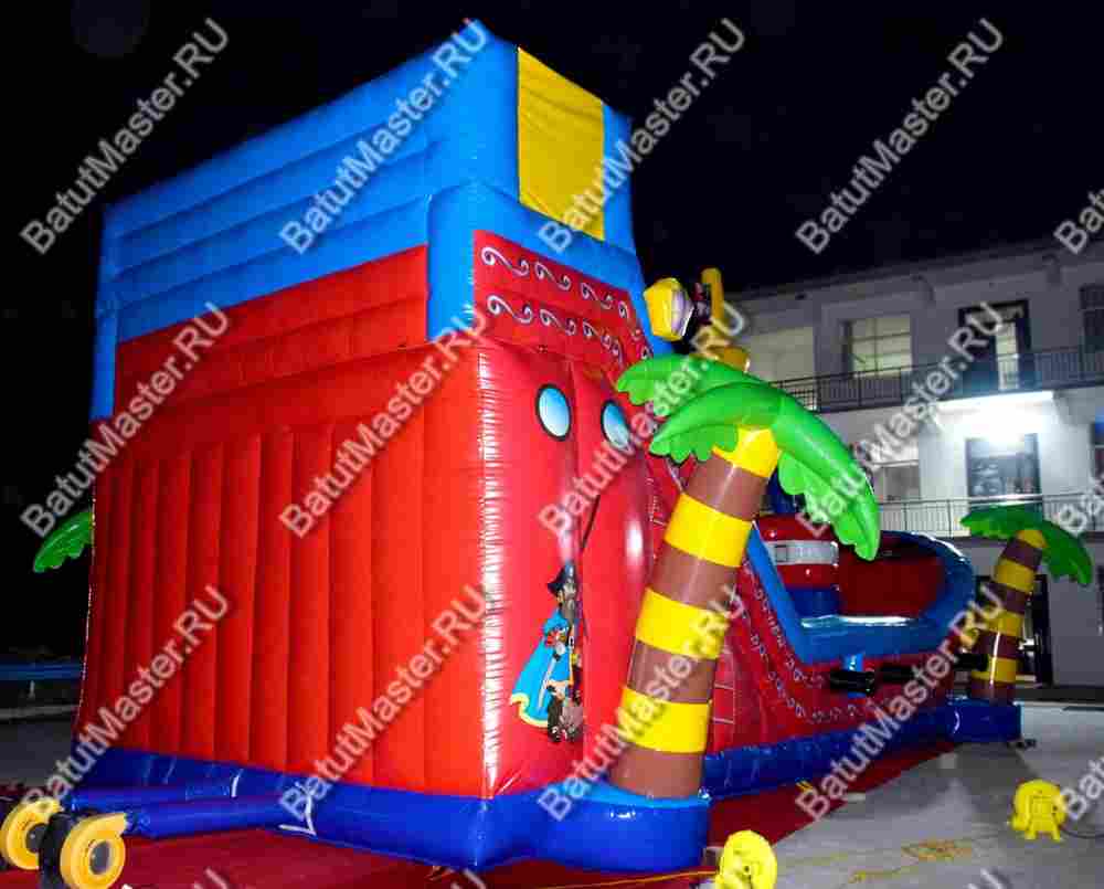 Надувной корабль "Приключения пиратов"