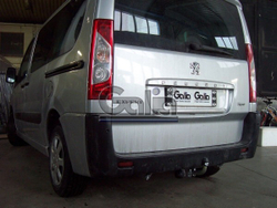Фаркоп оцинкованный Galia C050A для Citroen Jumpy 2006-2016, FIAT Scudo 2007-2016, Peugeot Expert 2007-2016, Toyota Proace 2013-2016(паспорт и сертификат в комплекте)(без электрики)