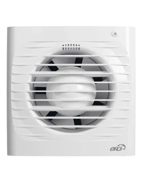 Вентилятор накладной с обр клапаном с сеткой Д 150 Эра