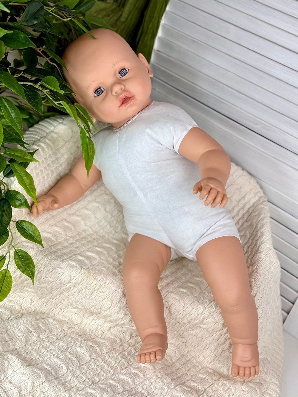 Кукла Marina and Paula 63cм Paula мягконабивная без одежды (M08)