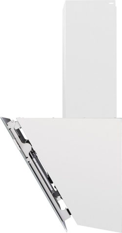 Каминная вытяжка Maunfeld MEDWAY 60 Glass White/ Stripe Inox