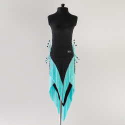 платье с бахромой