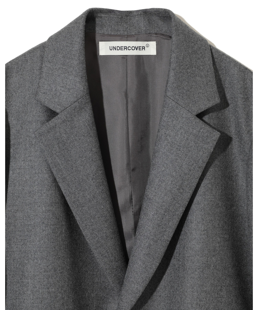 UNDERCOVER ЖАКЕТ КОМБИНИРОВАННЫЙ СЕРЫЙ