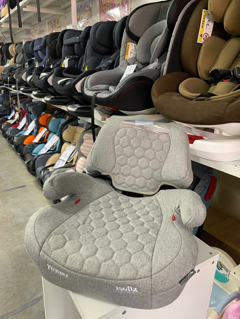 Автокресло-бустер Rant Turbo (grey) группа 3 (22-36 кг)