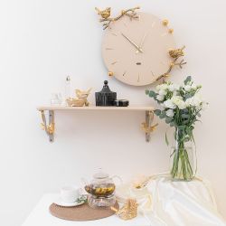 Часы настенные Терра Бронза