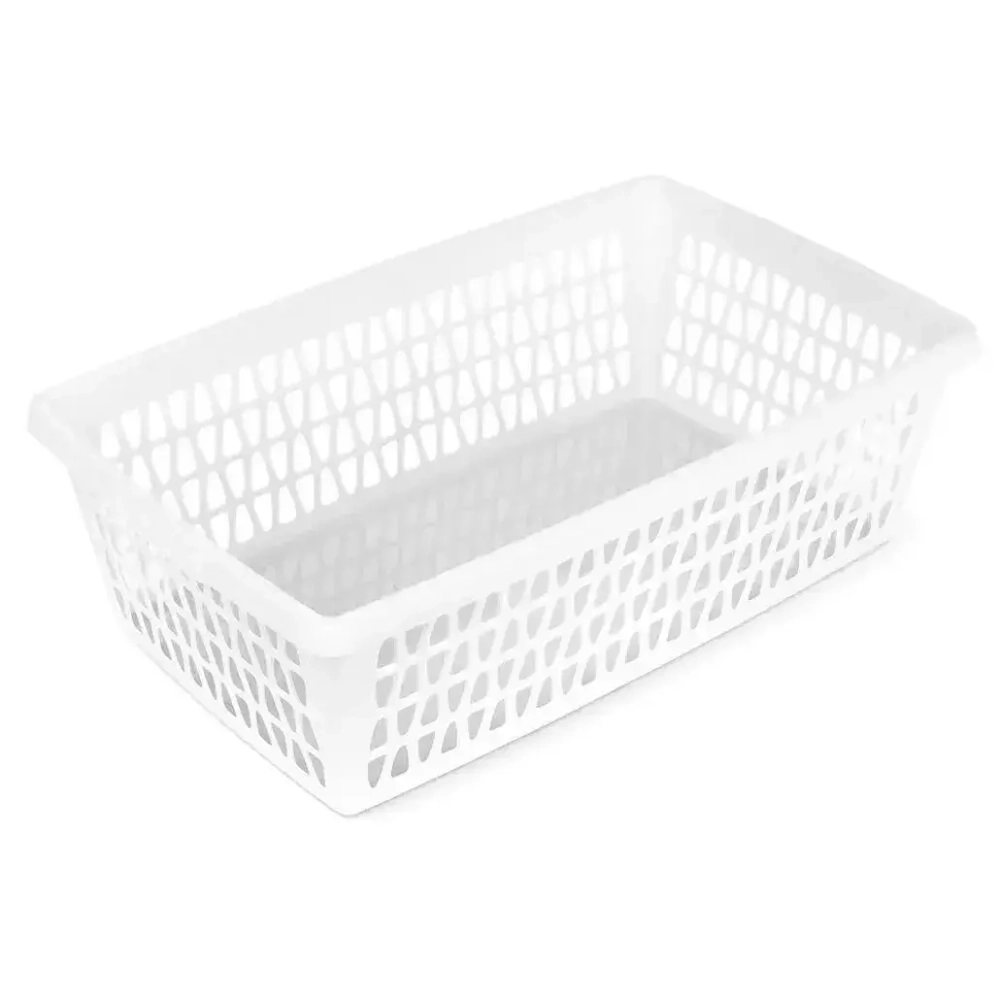 Корзина для хранения Велетта 34х10см белая С713БЕЛ