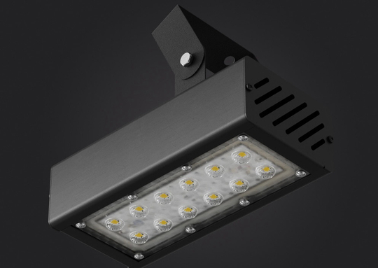 Светильник LED 25Вт 4000К 4050Лм IP67 Awax II U1 Lens D90 198х94х100мм DARKLUM