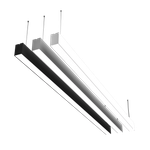 Светильник LED профильный L70 72W 2015х70х50мм 4000К черный подвесной IP40