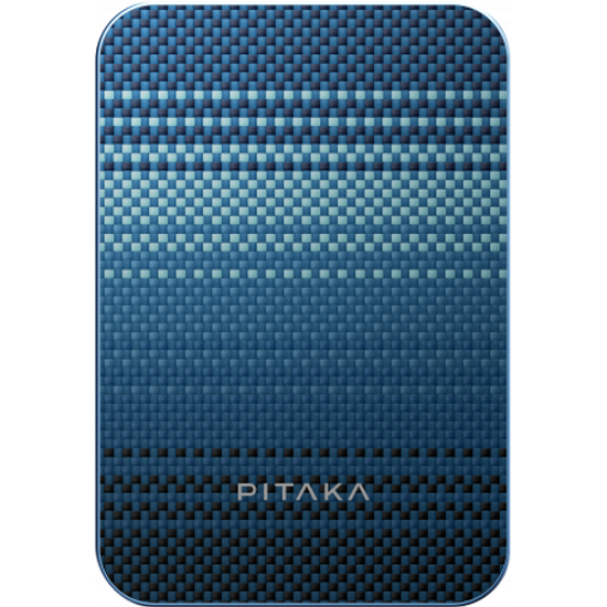 Внешний аккумулятор Pitaka Power Bank Qi2 5000мАч Синий