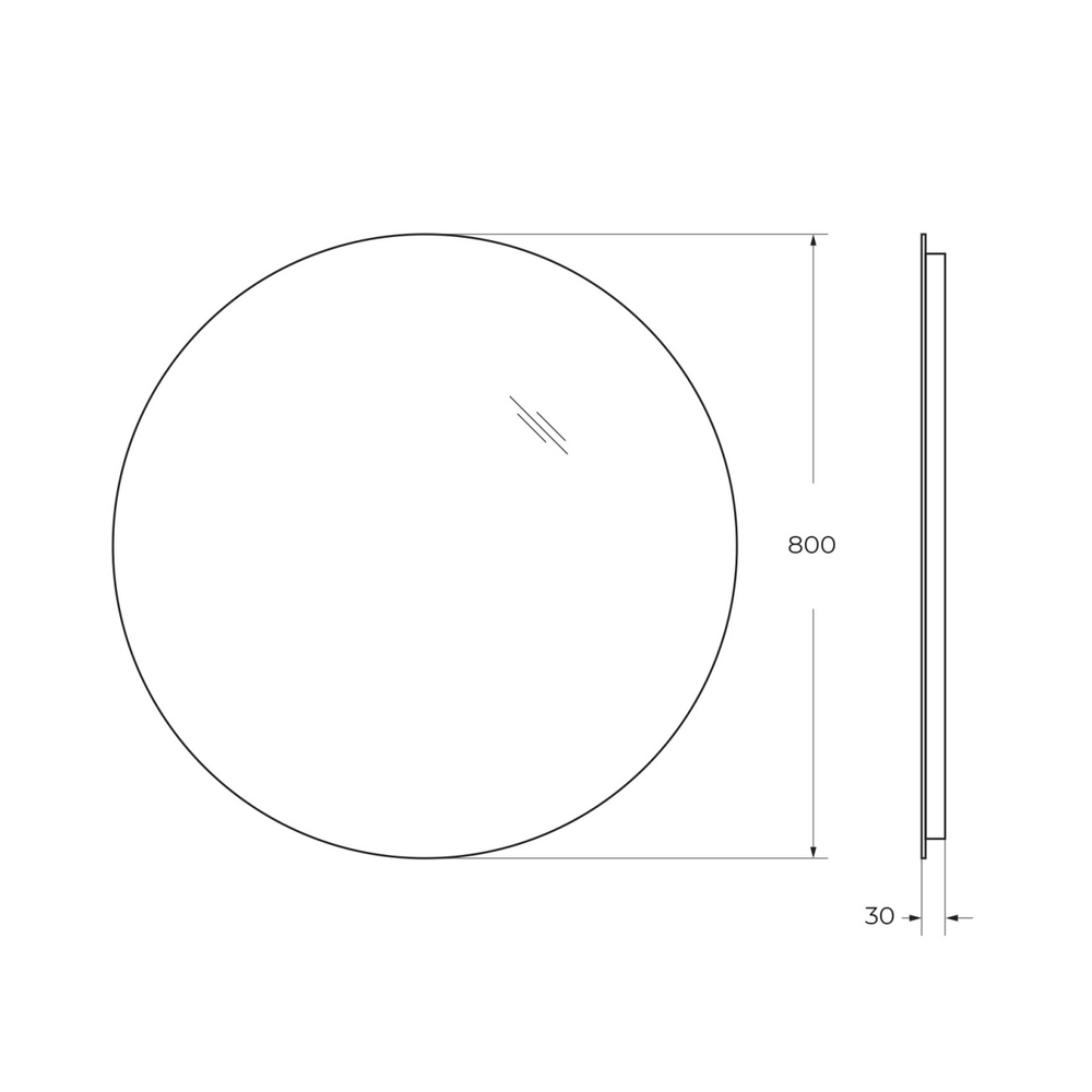 Зеркало BelBagno SPC-INT-800-LED